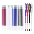 thumbnail image 1 of 4 Color Disappearing Erasable Ink Fabric Marker Pen for Chalk Gel pens Sewing Tools - Type 2, 1 of 6