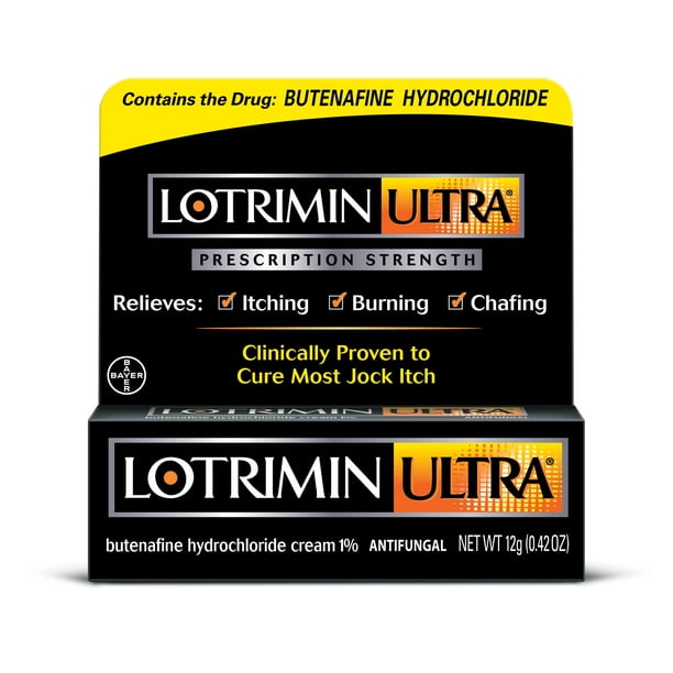 Lotrimin Ultra Extra Strength Jock Itch Treatment Cream, 0.42 oz Tube