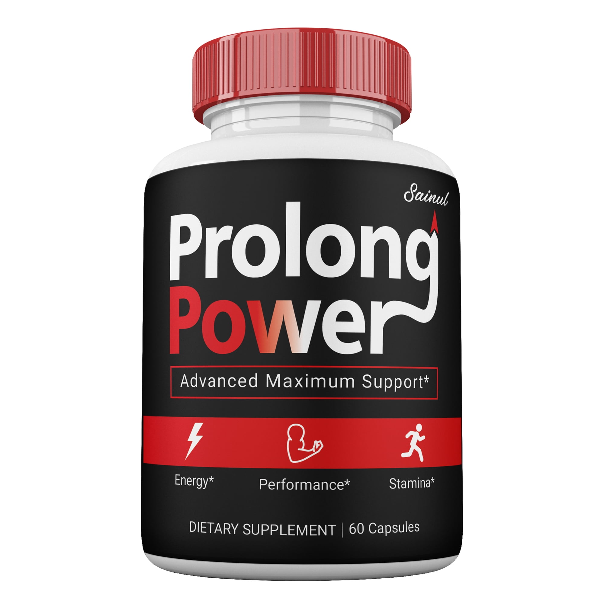 Prolong Power Capsules for Men, Maximum Strength, Prolong Power Male Supplement Pills (1 Pack)