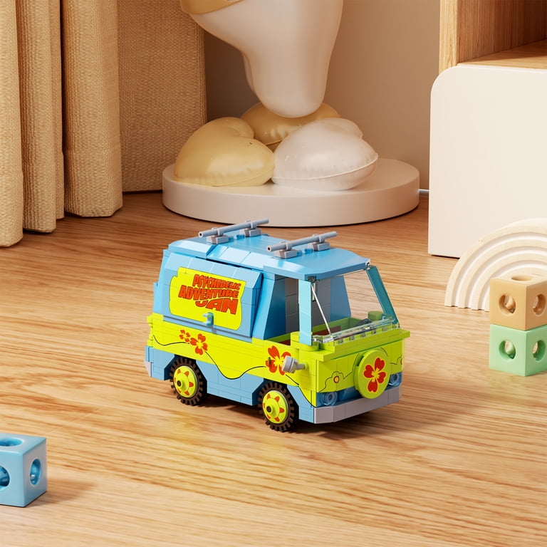 Scooby Doo Mystery Machine Building Block Set, 320pcs ABS Plastic