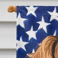thumbnail image 3 of Wirehaired Vizsla American Flag Flag Canvas House Size, 3 of 4
