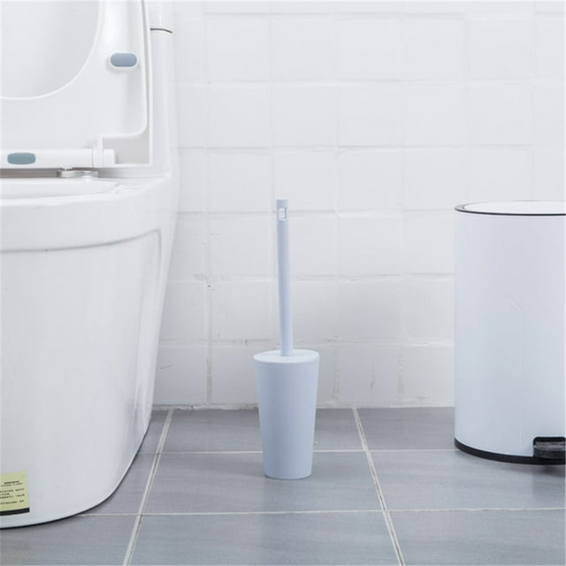 Agiferg Home Toilet Brush Holder Stand Guard Set Bathroom Cleaning Tools Useful