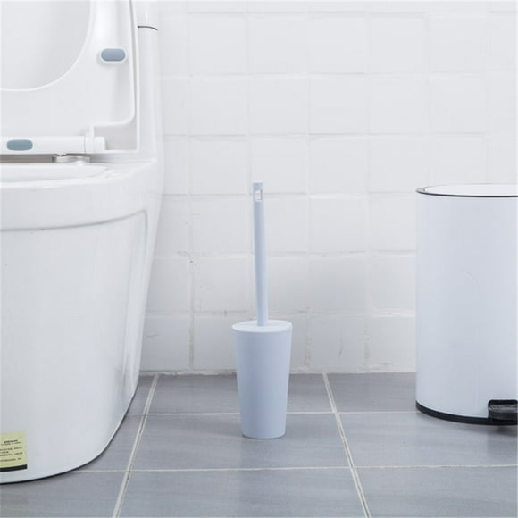 Staron Toilet Brush under $5! Bathroom Cleaning Tool Set Stand Holder Odor Resistant Hygienic Design Easy Storage for Home Restroom Maintenance