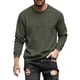thumbnail image 2 of pstuiky camisas de manga larga para hombre, Sudadera deportiva informal de manga larga para hombre, color liso salir tops l, 2 of 6