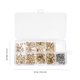 thumbnail image 4 of 1 caja de 300 piezas de pie kit de tornillo kit de surtido de tuerca Piezas de sujeción portátiles, 4 of 5