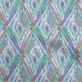 thumbnail image 1 of oneOone Cotton Poplin Twill Sea Green Fabric Abstract Diy Clothing Quilting Fabric Print Fabric By Yard 56 Inch Wide, 1 of 5