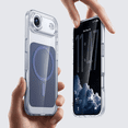 thumbnail image 5 of XNB Transparent Shockproof Compatible with MagSafe Phone Case for IPhone Air, 5 of 7