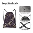 thumbnail image 4 of Gaeub Dice Drawstring Backpack Bag Sport Gym Sackpack Heavy Duty String Backpack for Men Women-Small, 4 of 6