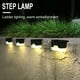 thumbnail image 5 of Warm White LED Solar Lamp Stair Outdoor Garden Lights Solar Power Balcony Light Decoration For Patio Stair Fence, 5 of 9