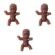 thumbnail image 5 of KAKOWELY 100 piezas de adornos de plástico para muñecas de bebé, mini recuerdos de fiesta de cumpleaños, regalos para bebés y niños pequeños (1) marrón, 5 of 5