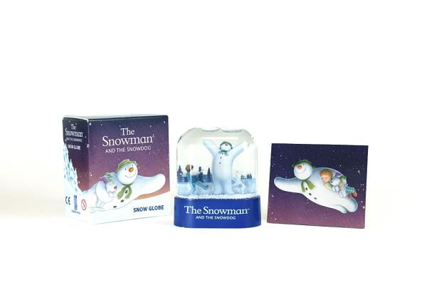 snowman and snowdog light up figures