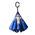 thumbnail image 4 of Kids Windproof Inverted Umbrella Cartoon Folding Hands Free Umbrella Style C, 4 of 8