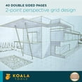 thumbnail image 3 of Koala Tools 2-Point Perspective Grid Sketchpad, 3 of 5