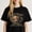 Black-3, variant on Retro style Resurrection Graphic for Believers Inspirational Christian Casual Tee print T Shirt