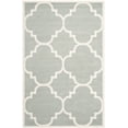 thumbnail image 2 of SAFAVIEH Chatham Hayden Geometric Wool Area Rug, Gray/Ivory, 5' x 8', 2 of 10