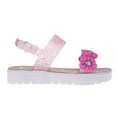thumbnail image 5 of bebe Girl's Sandals – Cute Fashion Flat Sandals, Summer Flats with Fruit Charms and Ankle Strap (Toddler-Little Kid-Big Kid), 5 of 5