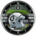 thumbnail image 3 of Oakland Raiders Round Chrome Wall Clock by Wincraft, Inc., 3 of 4