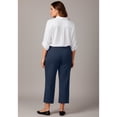 thumbnail image 2 of Avenue Women's Plus Size Super Stretch Straight Ankle Pull-On Pant, 2 of 2