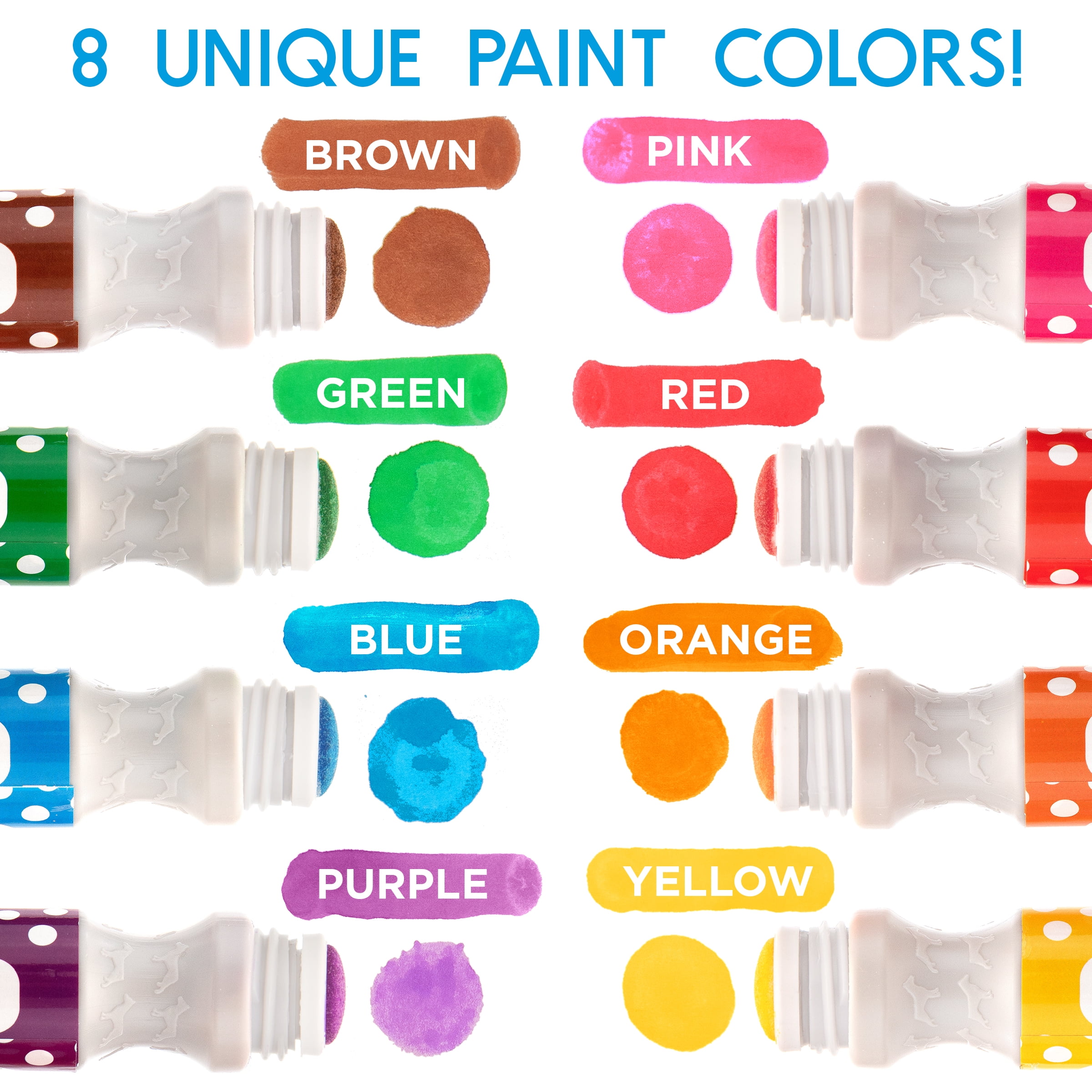 6 Colors Bingo Daubers dot Makers washable - Temu
