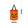 thumbnail image 3 of Nmdmisc Halloween LED Light Candy Bags, Halloween Party Pumpkin Bags, Halloween Treat Bags, Multipurpose Halloween Candy Bucket with Pumpkin Smile Face Birthday Party, 3 of 6
