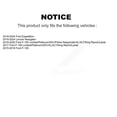 thumbnail image 2 of TOR Front Lower Suspension Control Arm and Ball Joint Assembly Kit for Car Ford F-150 Expedition Lincoln Navigator KTR-104532, 2 of 2
