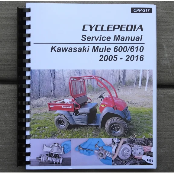 2005-2016 Kawasaki Mule 600 610 Side by Side SERVICE & REPAIR MANUAL