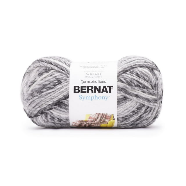 Bernat® Symphony™ #5 Bulky Blend Yarn, 7.9oz/225g 309 Yards