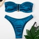 thumbnail image 2 of Traje de baño europeo y americano sexy en forma de U, traje de baño de hierro en V, bikini para mujer, 2 of 5