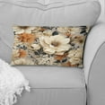thumbnail image 4 of Designart "Natural Boho Poppy Blossom IV" Floral Printed Throw Pillow, 4 of 5
