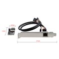 thumbnail image 3 of Tarjeta De Red M.2 (B-Key/M-Key) A Pci-E Gigabit Tarjeta Ethernet Pci-Express 10/100/1000 Imbps Tarjeta De Internet Para Pc De Escritorio seitruly EL016146-00, 3 of 5