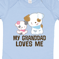 thumbnail image 4 of Inktastic My Granddad Loves Me Granddaughter Girls Girls Baby Bodysuit, 4 of 5