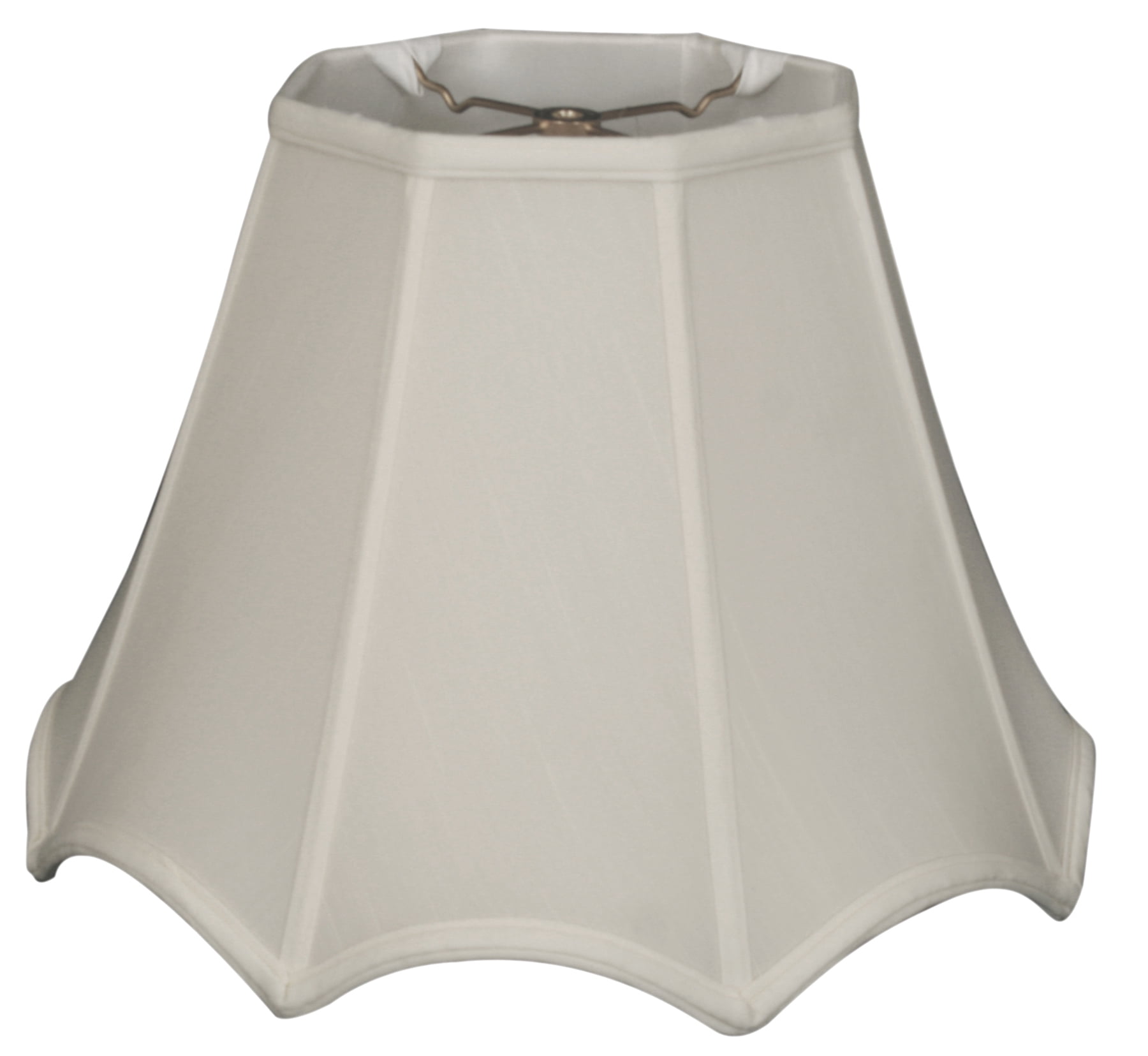 Royal Designs 10" Pointed Empire Lamp Shade White