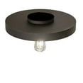 thumbnail image 5 of Meyda Tiffany 258909 Alva 13" Wide Semi-Flush Ceiling Fixture - Chestnut, 5 of 7