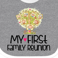 thumbnail image 4 of Inktastic My First Family Reunion Boys or Girls Baby Bib, 4 of 4