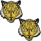 thumbnail image 1 of Parche de Tela Bordado Adhesivo PatchPros Tiger06 25x25cm Amarillo/Blanco, 1 of 1