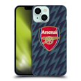 thumbnail image 1 of Head Case Designs Officially Licensed Arsenal FC 2021/22 Crest Kit Third Soft Gel Case Compatible with Apple iPhone 13 Mini, 1 of 7