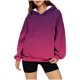 thumbnail image 4 of Ailaofu Hoodies for Women Tie Dye Oversized Sweatshirt Plus Size Loose Fit Cute Hoodie Fall Pullover with Pocket, 4 of 7
