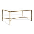 thumbnail image 4 of SAFAVIEH Couture Jessa Modern Metal Coffee Table, Brass, 4 of 9