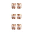 thumbnail image 3 of Jumpingount Calzoncillos de ropa interior para hombre con sellado Flexible de cuerpo delgado de 2 piezas para un aspecto Sexy súper elástico ropa Type1 NO1, 3 of 6