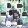 thumbnail image 5 of Uorisanigo ATV Saddle Bag, ATV Tank Bag Waterproof Marble Print Storage Bags with Bottle Holder for ATVs, UTV, Motorcycle, Snowmobile, Dirt Bike, 5 of 7