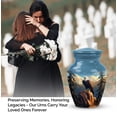 thumbnail image 4 of Eagle In Mountains Small Keepsake Urns For Human Ashes - Mini Cremation Urns For Ashes - Little Keepsake Urns For Adult Ashes Women & Men - Memorial Small Ashes Urn (Size- 3Inch), 4 of 5