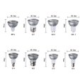 thumbnail image 3 of Bombilla LED de luz descendente RGB MR16, E27, E14, GU10, GU5.3, B15, 5W, COB, Ángulo de haz alto de 36 °, 450LM, CA 85-265V, 30W, equivalente a halógeno, 3 of 4