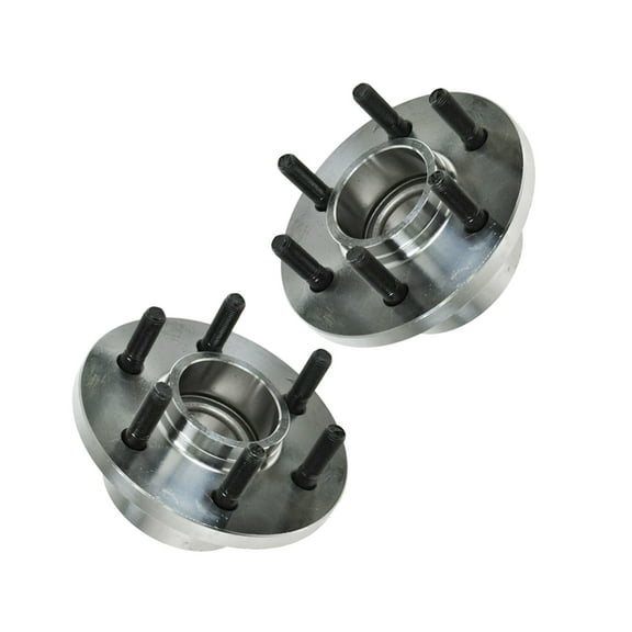TRQ Front Wheel Hubs & Bearings Pair for 98-03 Durango 97-04 Dodge Dakota BHA53373