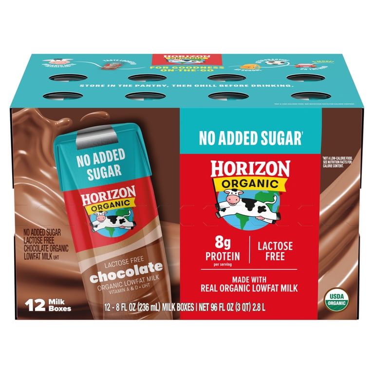 Horizon Organic Shelf Stable Lactose Free No Added Sugar 1% Lowfat