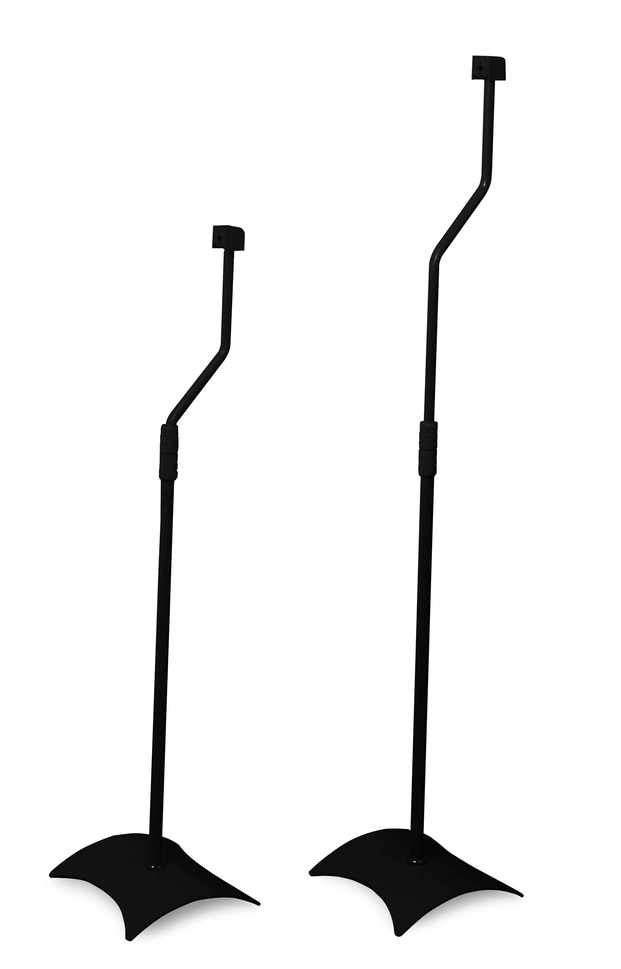 EAK80BA Speaker Floor Stands, Metal Base. Set of 2