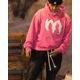 thumbnail image 4 of Sudadera con capucha de gran tamaño con bordado de letras de marca de moda callejera estadounidense Y2k para mujer, sudadera holgada informal de moda para hombre, 4 of 6