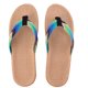 thumbnail image 1 of GOOHOCHY par de chanclas para el hogar, sandalias planas, zapatillas de playa para parejas (azul verdoso, talla 44-45, 29,5 cm, 11,5 EE. UU., 10,5 Reino Unido, 45,5 UE, 11,5935 pulgadas), 1 of 8