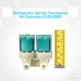 thumbnail image 6 of EvertechPRO DC62-30314K-DC62-30312J Cold and Hot Side Water Valve Set Replacement for Samsung Washer DC62-30312J 1810145 DC62-30314H 2070376, 6 of 8