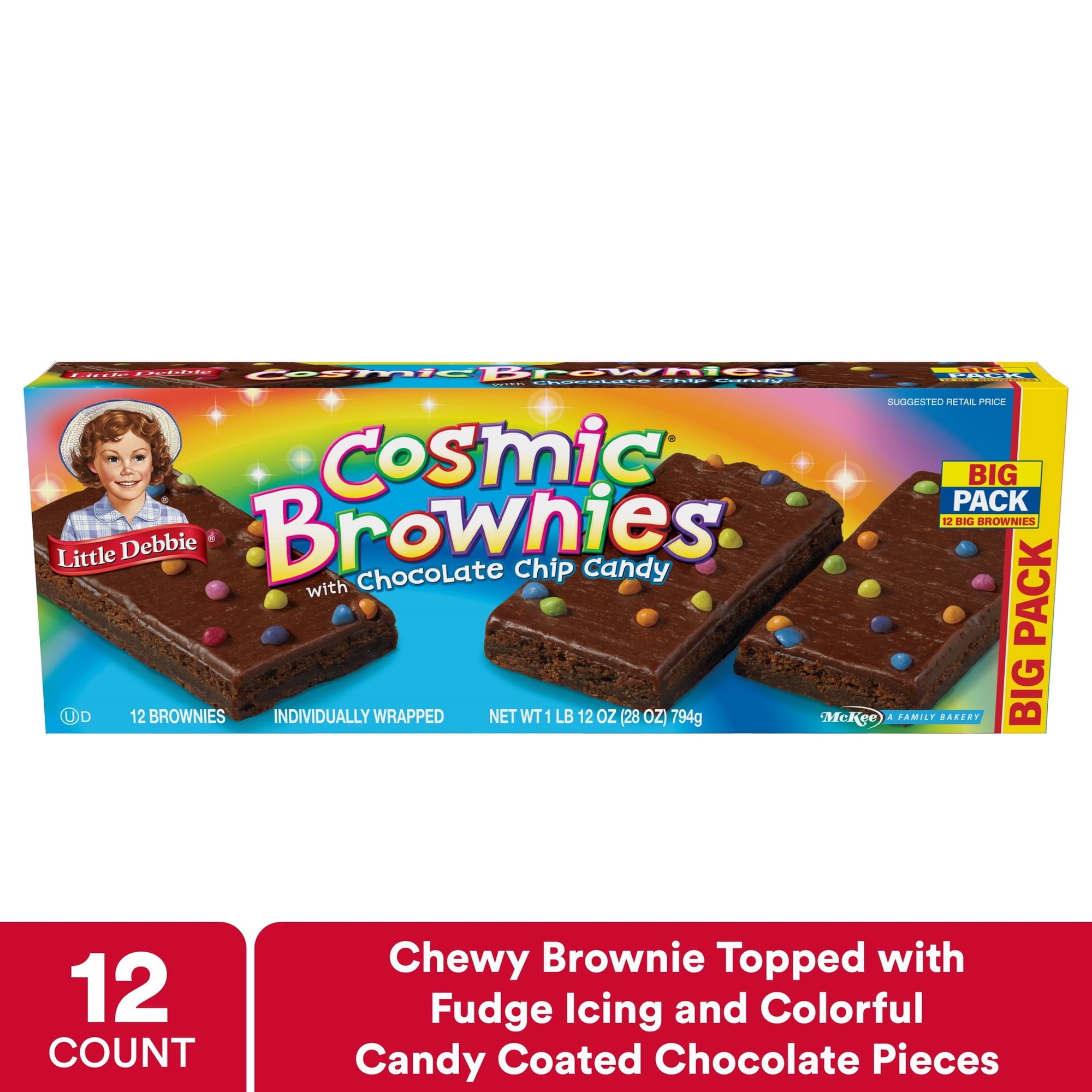Snack Cakes, Little Debbie Big Pack COSMIC® Brownies