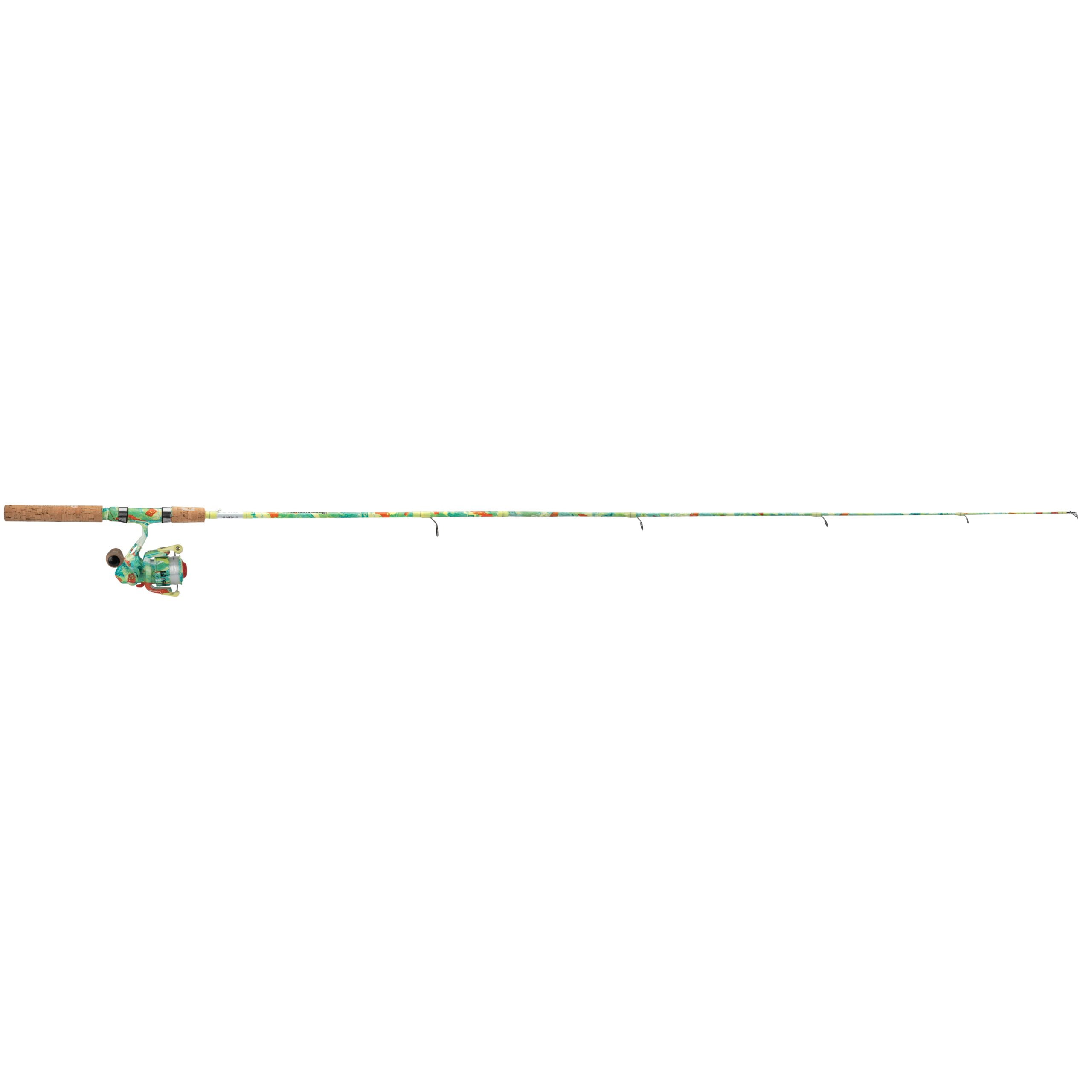 ProFISHiency Krazy 2.0 5ft 6in Medium Light Fiberglass Spinning Fishing Combo